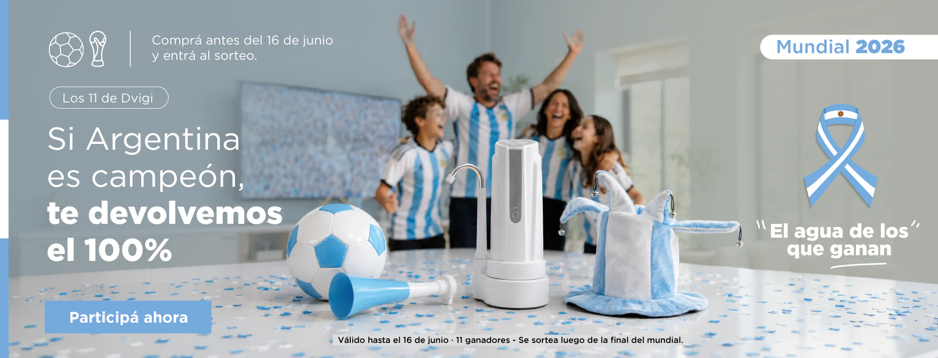 Agua pura, vida saludable
